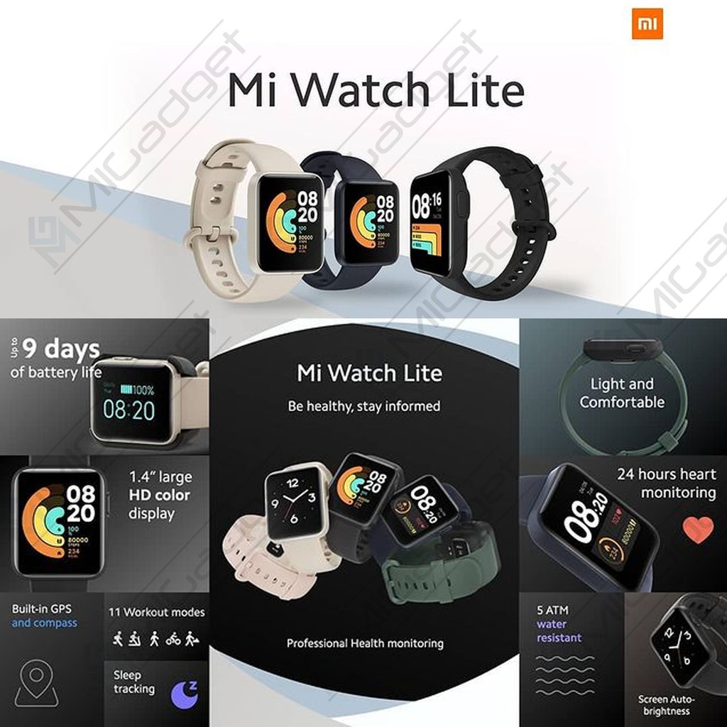 Xiaomi Mi Watch Lite Smartwatch Jam Tangan Watch Lite