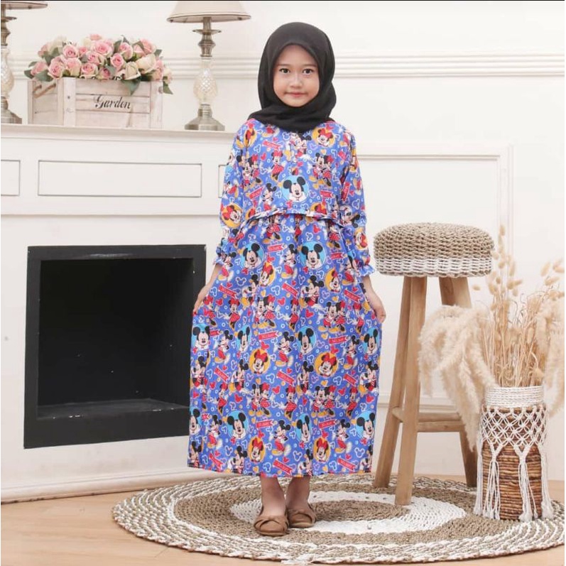 GAMIS KATUN ANAK USIA 5-7 TAHUN