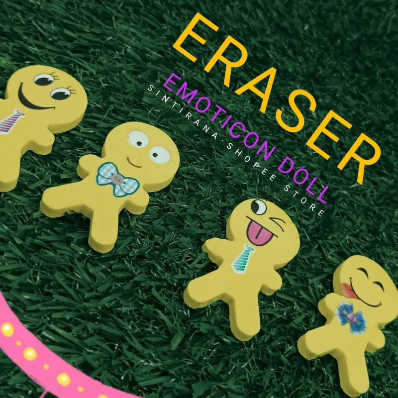 

Penghapus Lucu Murah Emoticon Cartoon Eraser