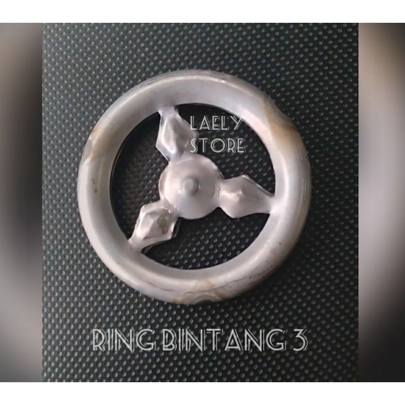 Aksesoris ornamen motif ring gelang bintang 3