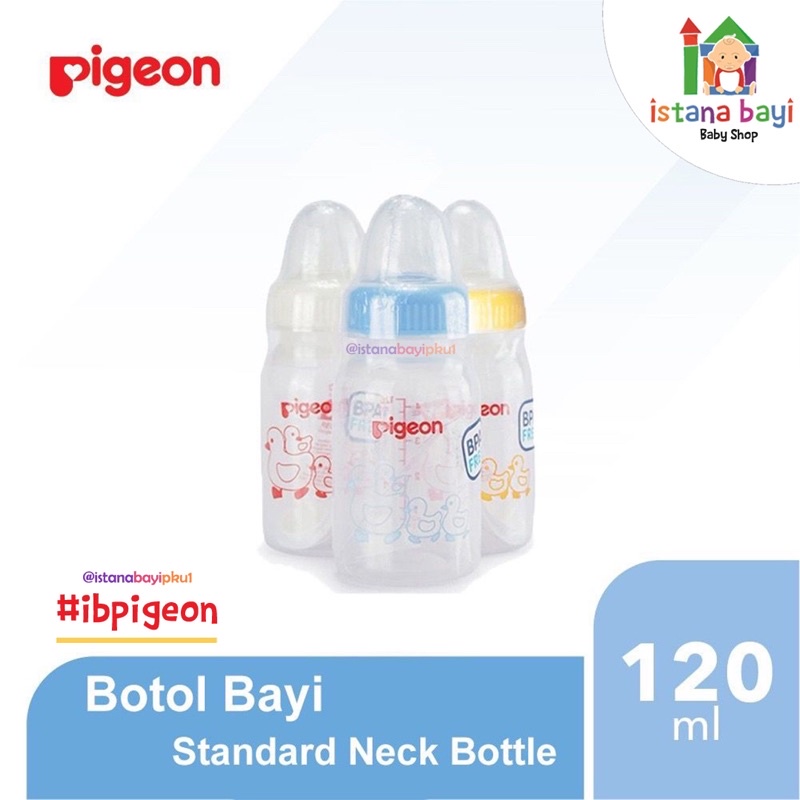 Pigeon Bottle Assorted / Botol Susu Bayi 50ml / 120ml / 240ml (RANDOM)