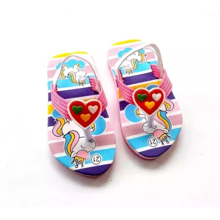 SANDAL BABY TERBARU KUDA PONY LOVE - DZR SANDAL MURAH