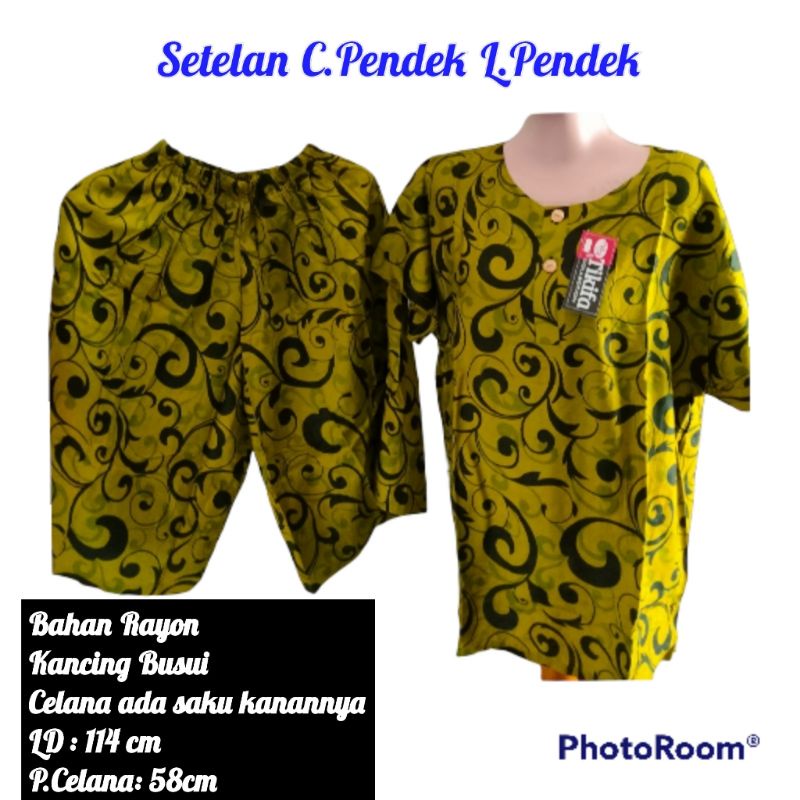 Stelan Babydoll Batik by Tikifa