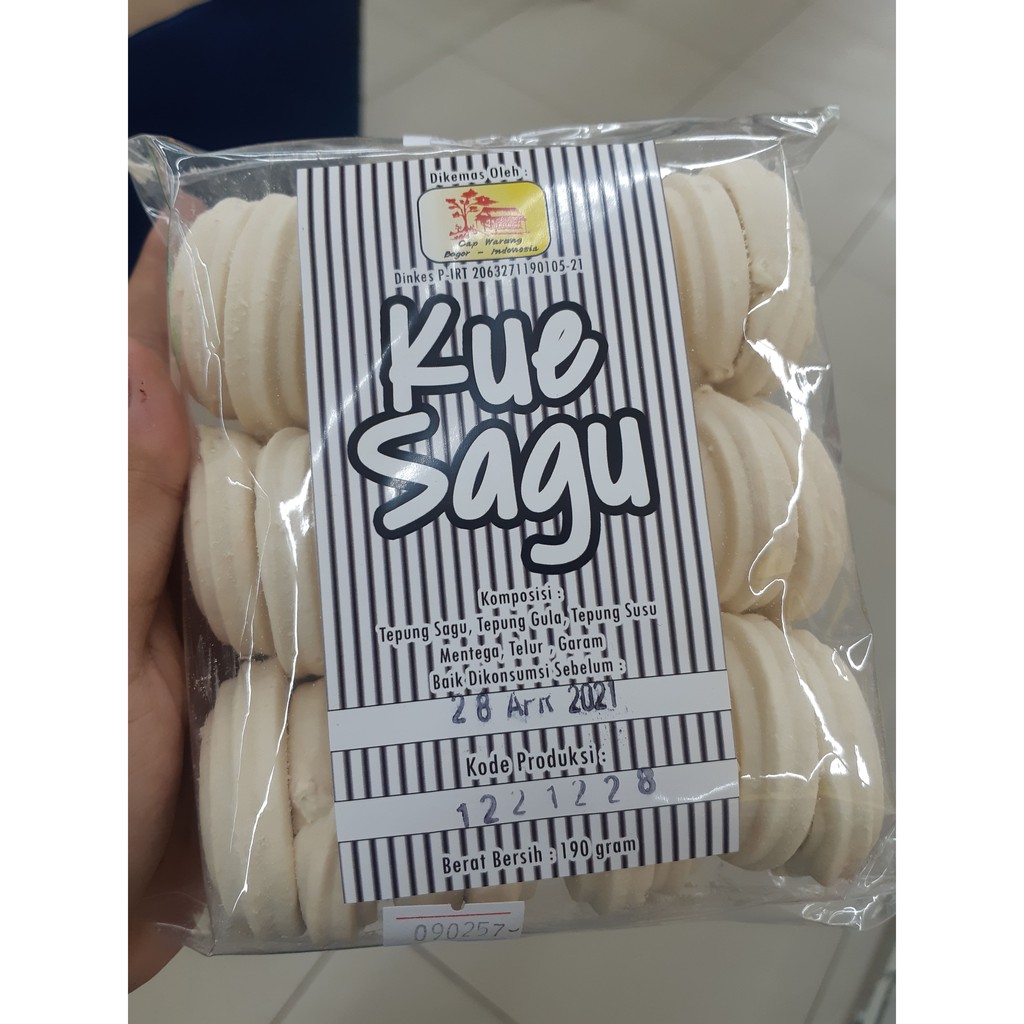 

[VEGETARIAN DETECTED] Cemilan Kue Sagu
