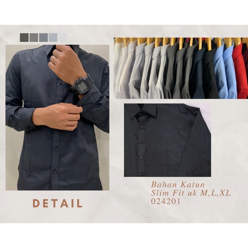 Kemeja Zanetti, Kemeja Kantor, Kemeja Resmi, Kemeja Nikah