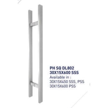 PULL HANDLE DEKKSON DELUXE SQ PH DL802 30X15X450 SSS Kaki As 30 x 45