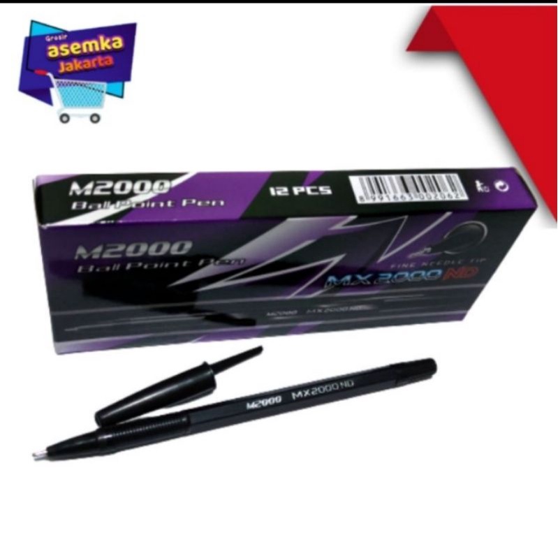 

Pulpen bolpoint hitam per 1 pcs
