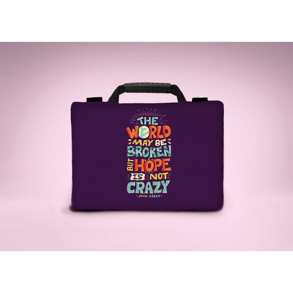 Tas Laptop Sablon Tulisan Bijak Full Print 10 17 Inch Softcase Netbook Notebook Tulisan Kata Kata Shopee Indonesia