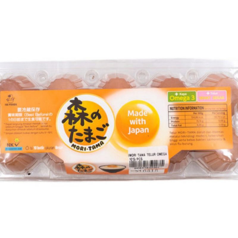 

MORITAMA TELOR AYAM JEPANG ISI 10'S