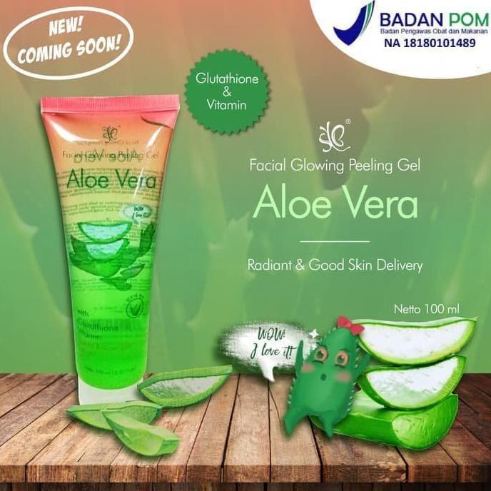 Produk Unggulan Syb Aloe Vera Facial Peeling Gel / Pembersih Wajah Aloe Vera Murah