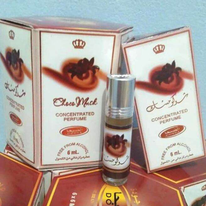 CHOCO MUSK Parfum DOBHA Kemasan 6ml Minyak Wangi Roll On Non Alkohol