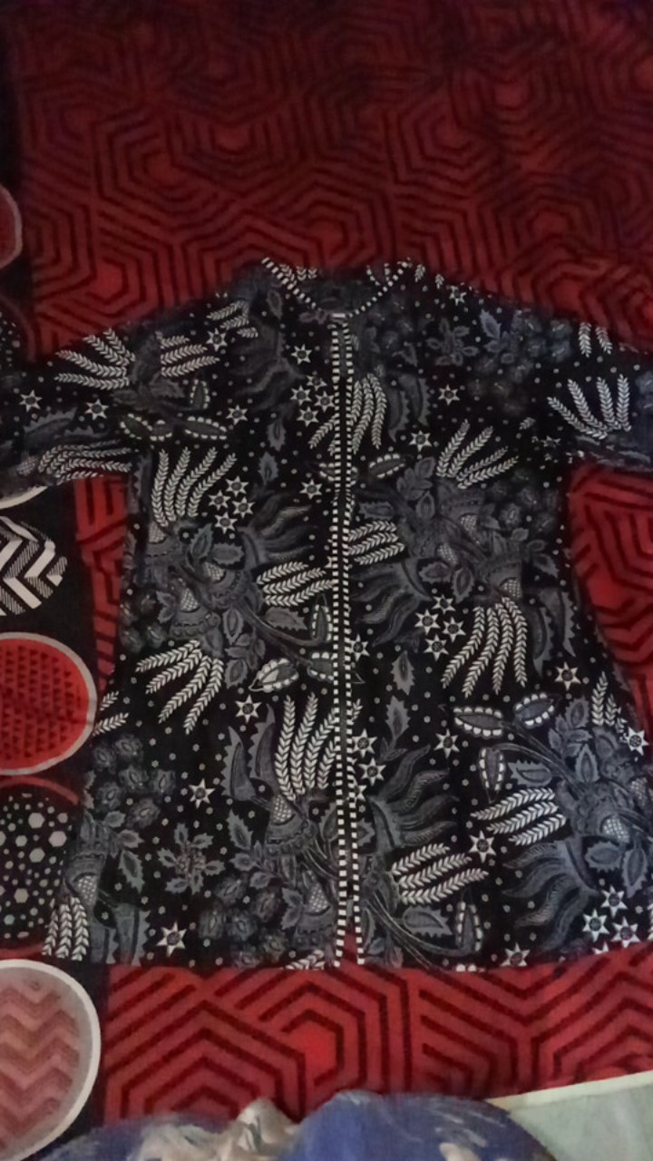 Atasan Batik Dolby Dolbi Dobby Doby Tenun Sutra Tulis Halus Katun Atbm Baron ,sarombit Atasan