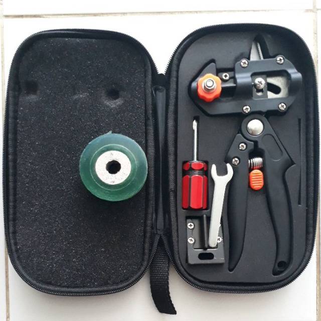 Grafting tool Tape paket gunting okulasi dan plastik isolasi parafilm