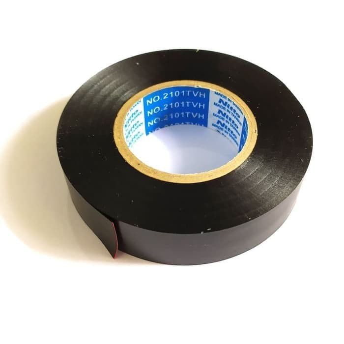 

Isolasi Lem Lakban Listrik Nitto Hitam 3/4 X 25 Meter