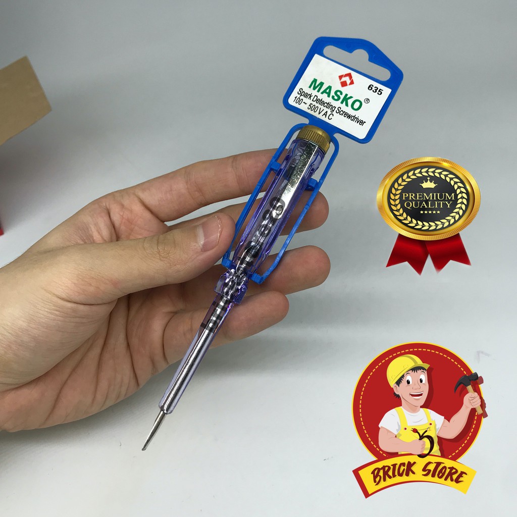 Jual TESPEN TESTPEN TEST PEN OBENG LISTRIK MASKO (-) TES PEN | Shopee