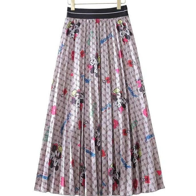 Rok Bawahan Plisket / Pleated Skirt Satin-Rok-2