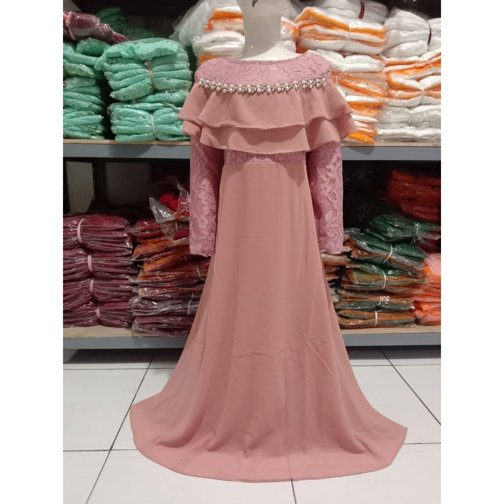 407#ANAK 072/dres fashion terbaru/ baju dres muslim anak perempuan