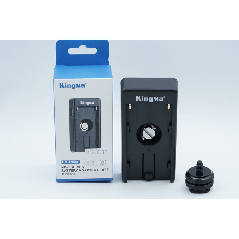 Kingma Plat Adapter Baterai Kamera BM - F980D Camera Battery BM-F980D Baterai Battery Adapter Plate 