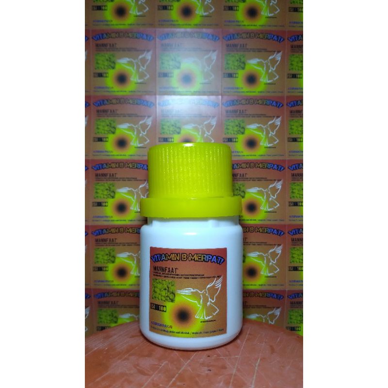 Vitamin B complex merpati isi 100