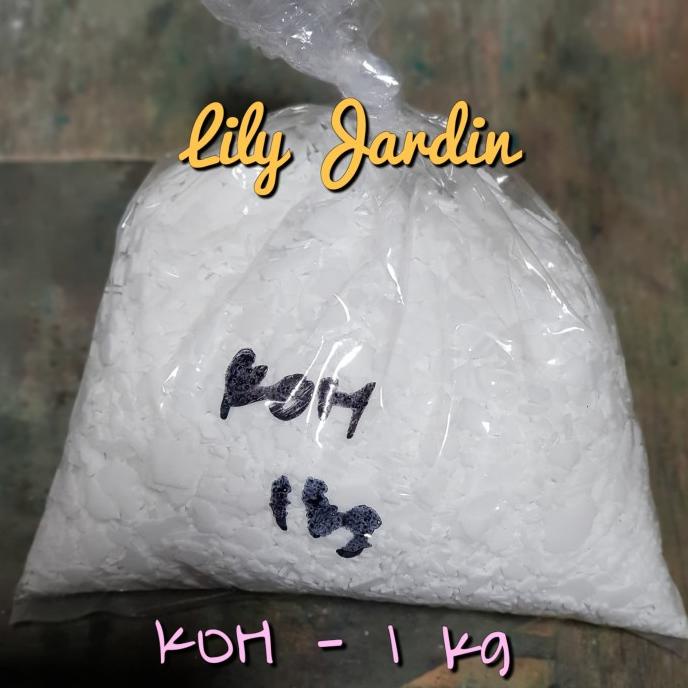 *****] KOH / Potassium Hydroxide / Kalium Hidroksida - 1 Kg