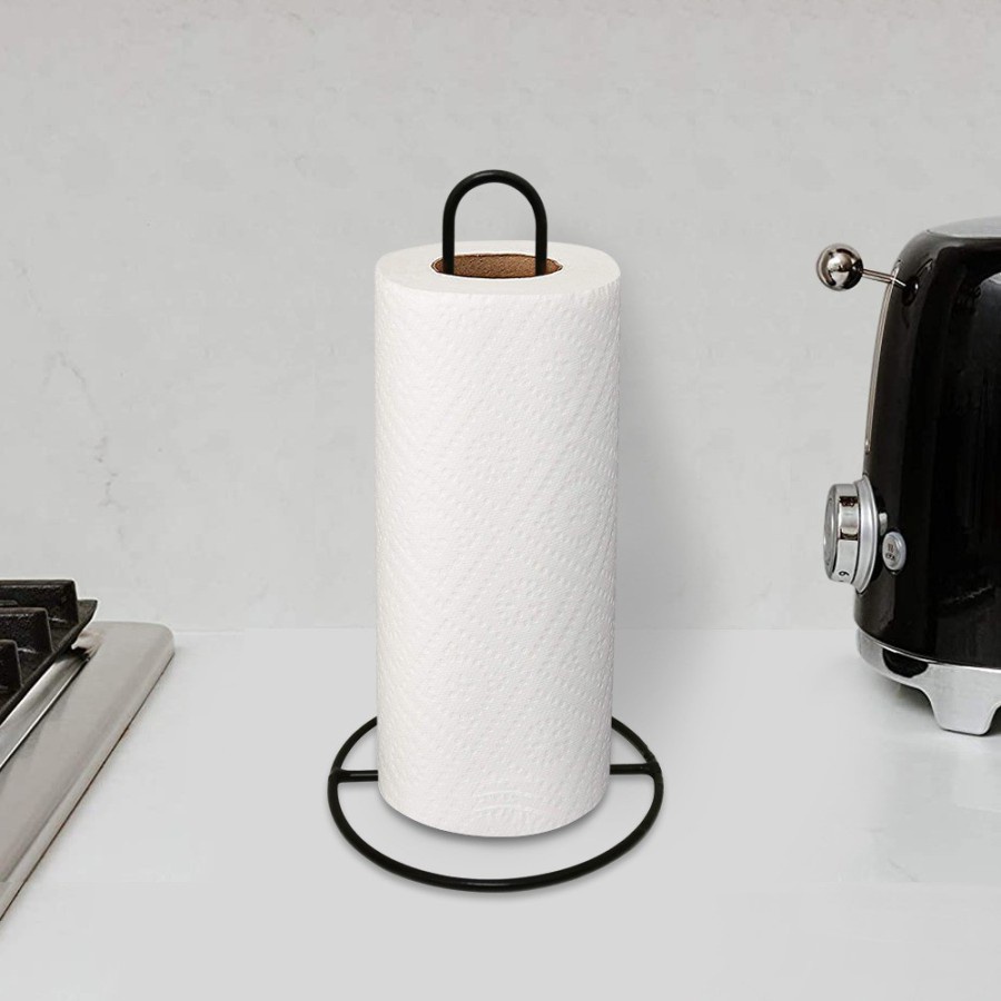LJ TEMPAT TISU ROLL Tissue Dapur Paper Towel Roll Holder Ukuran Besar Stand Kitchen