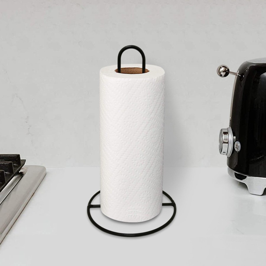 TEMPAT TISU ROLL Tissue Dapur Paper Towel Roll Holder Ukuran Besar Stand Kitchen