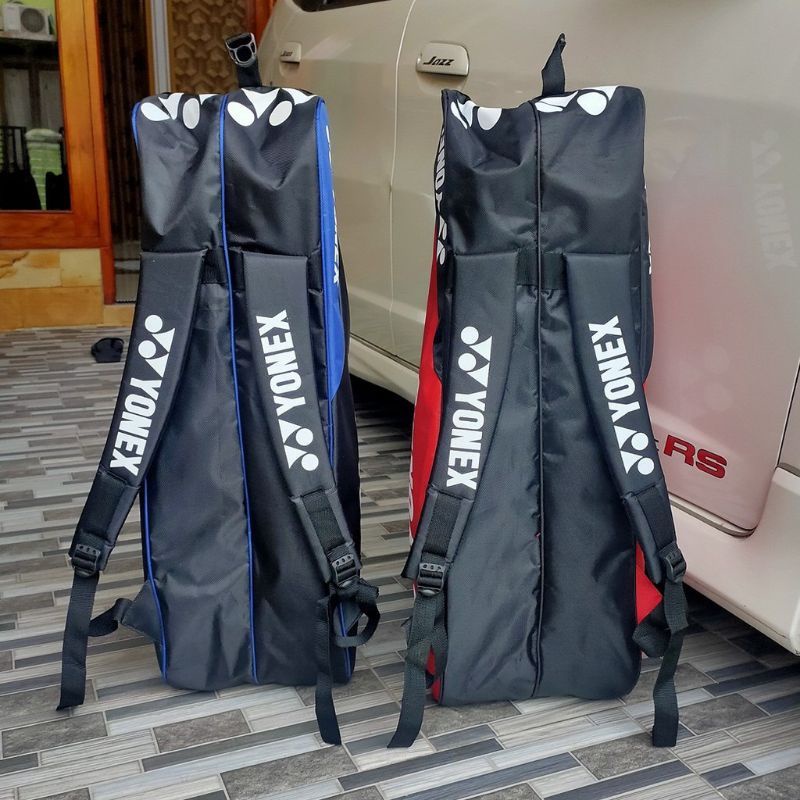 Tas Badminton Raket Ransel  Bulutangkis 3 Resleting