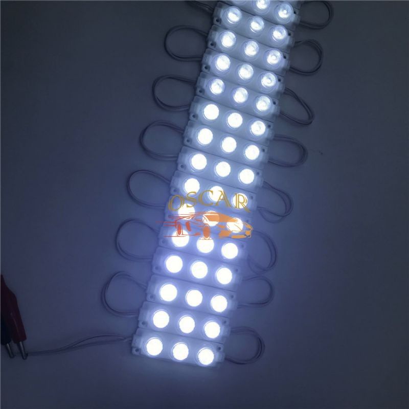 LAMPU LED Samping Bak Kolong Truck Modul 3 MATA BESAR SMD 12V 24v