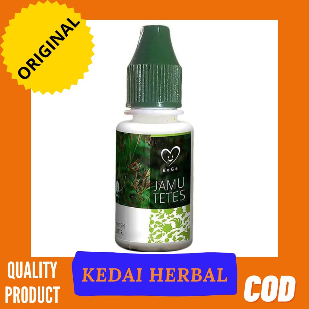 Hage Jamu tetes jamu hage tetes hg