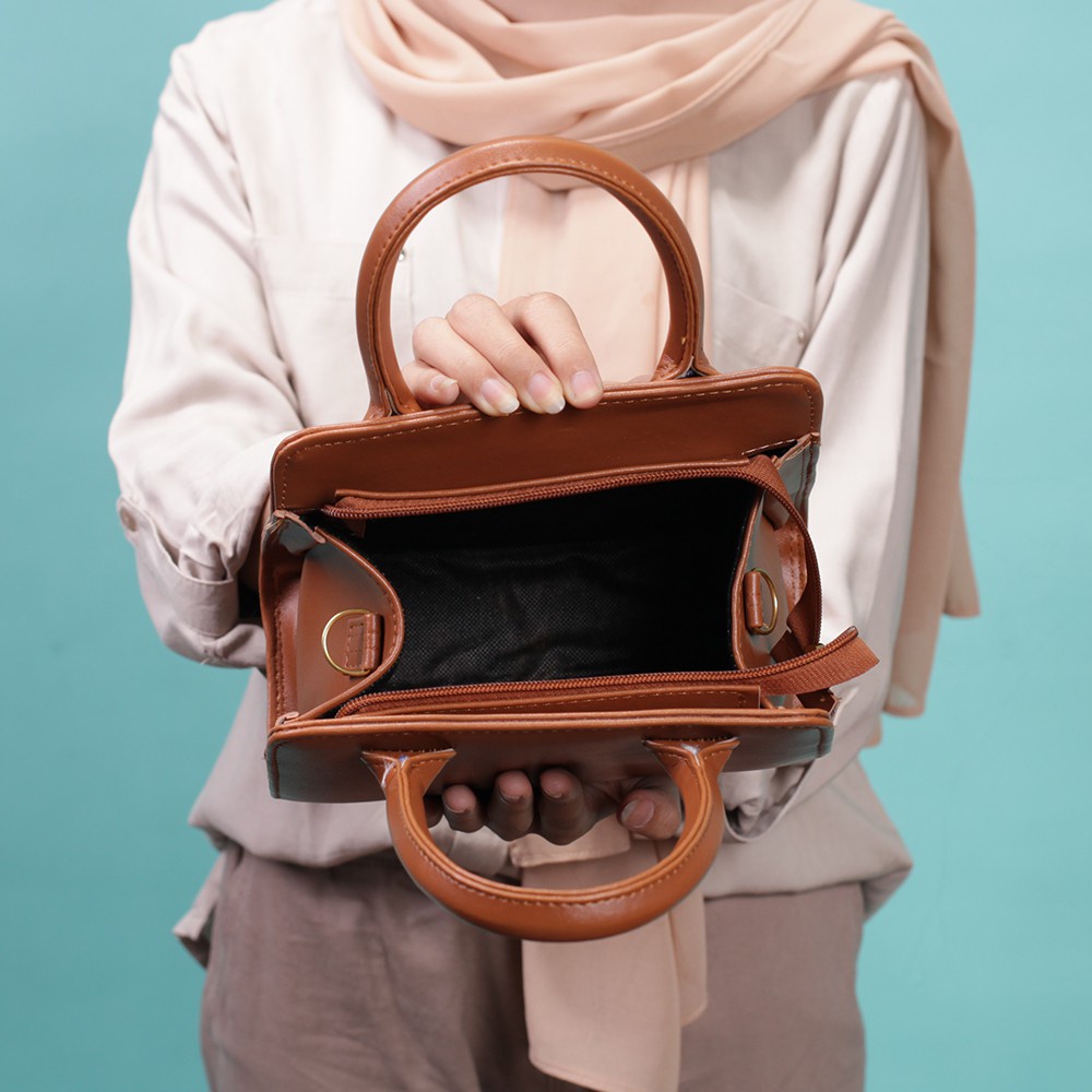 ol05 tas selempang Mini Sling Bag Fungsional jinjing dan selempang