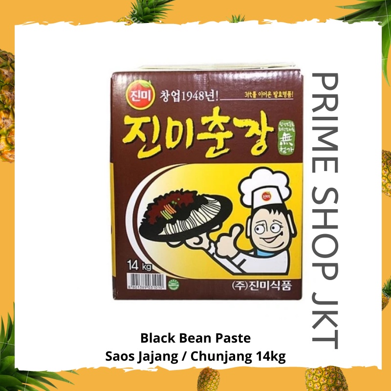 Black Bean Paste Mr Jin 14 kg Korea Chunjang Jajangmyeon Pasta Sauce