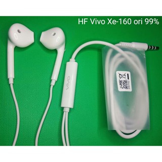 ORI 99 XE160 HEADSET VIVO JACK 3.5MM ALL TIPE HP | Shopee