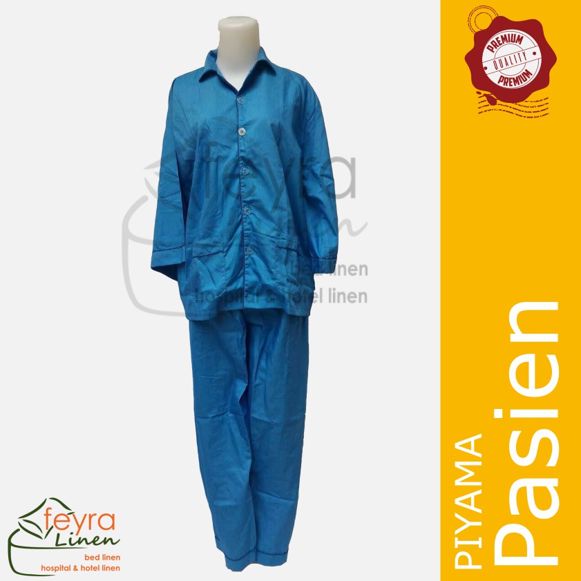 Baju Piyama Pasien Tangan Panjang | Piyama Rumah Sakit | Piyama Dewasa
