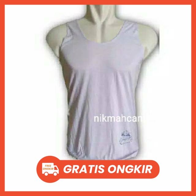 Kaos dalam pria SINGLET  DUNIA SWAN BRAND daleman pria