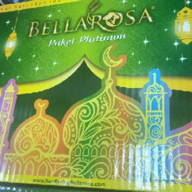 

Paket lebaran 2019 bellarosa platinum isi 6 toples