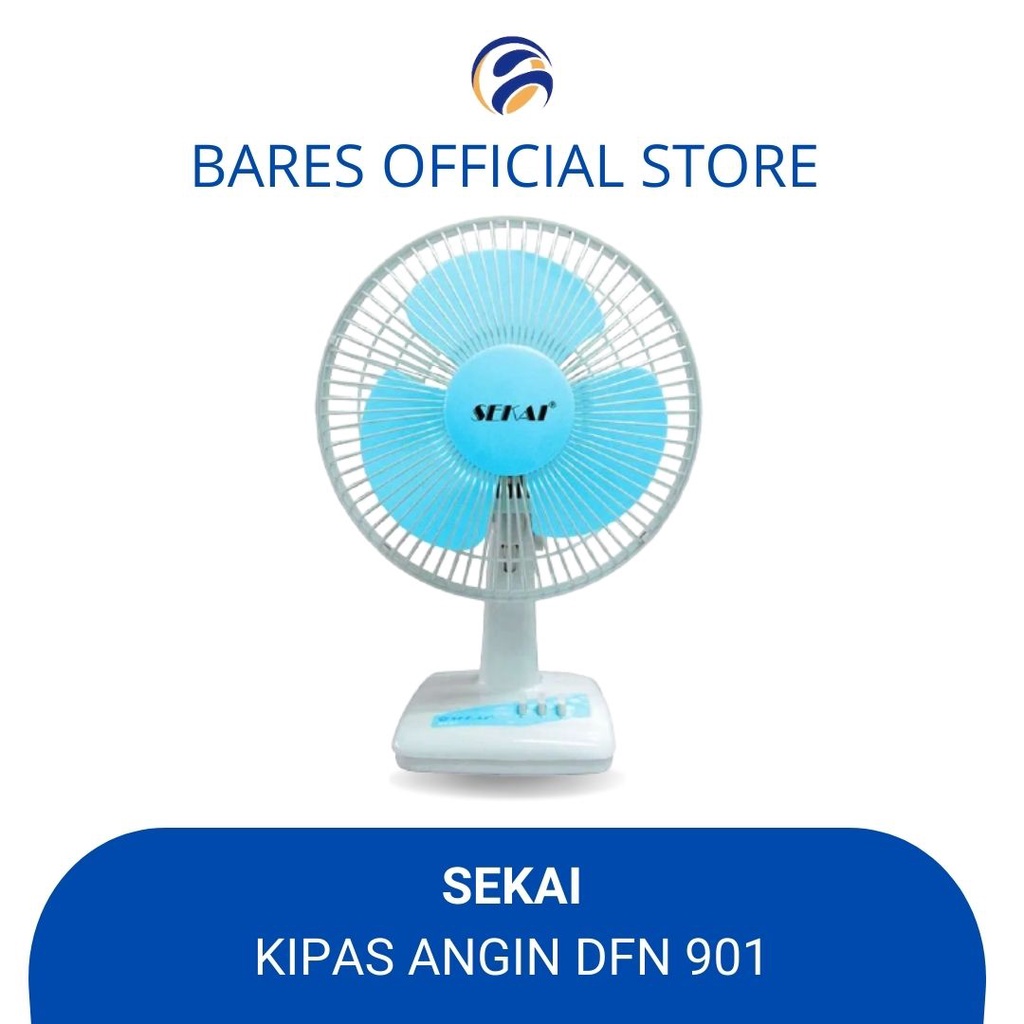 Sekai - Desk Fan 9 Inch DFN 901 Kipas angin kecil /Kipas angin meja