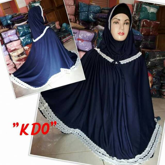Jilbab serut jersey jumbo