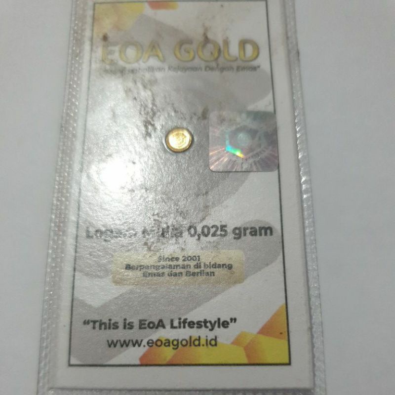 LM MINI EOA GOLD 0.025 GR