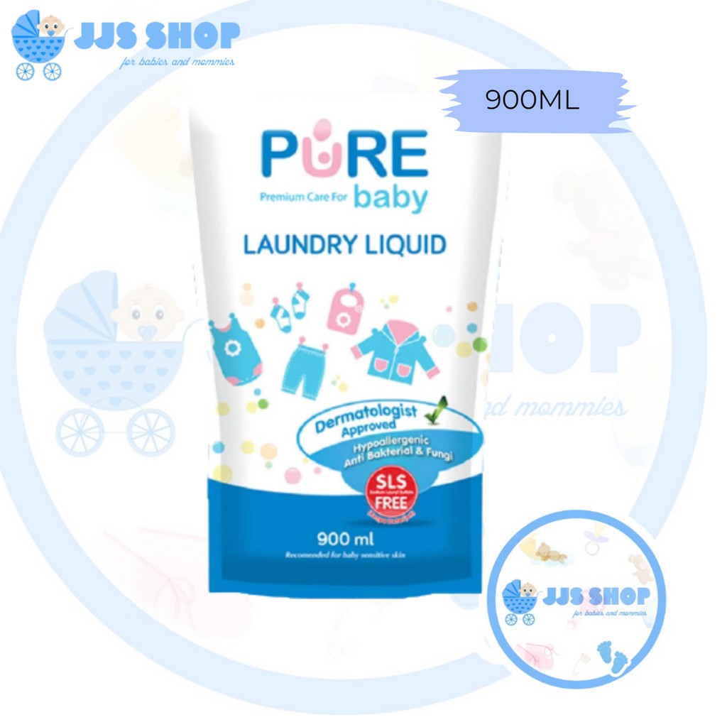 PURE BB PUREBB BABY LAUNDRY LIQUID 700ML 900ML SABUN PAKAIAN ANAK BAYI REFILL