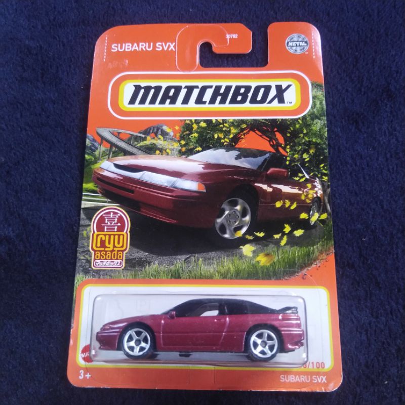 Diecast Matchbox Mbx Ryu Asada Subaru SVX Merah