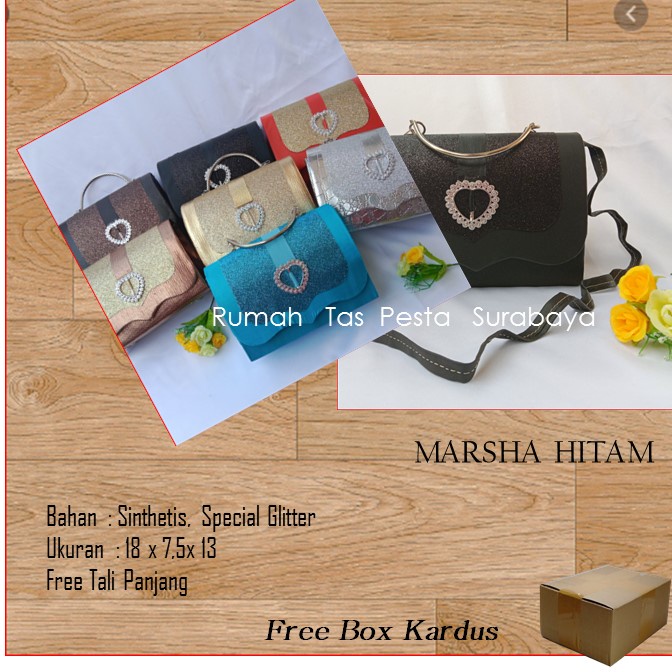 Tas Termurah,Tas Bagus,Tas Unik,MARSHA HITAM