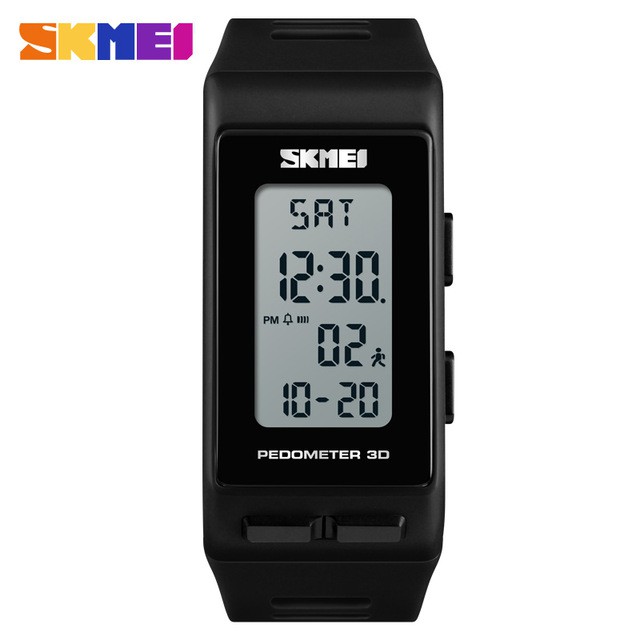 Jam Tangan Digital Sport Pedometer Kalori - 1363 - Black - EMWSCABK SKMEI