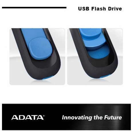 ITSTORE ADATA UV128 16GB 32GB  -  UFD Flashdisk MyFlash USB 3.2