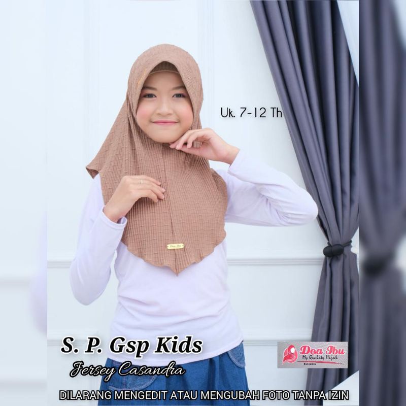 JILBAB INSTAN ANAK PLISKET "PLISKET GESPER LILIT ANAK" ORI DOA IBU BY BUNYAMIN