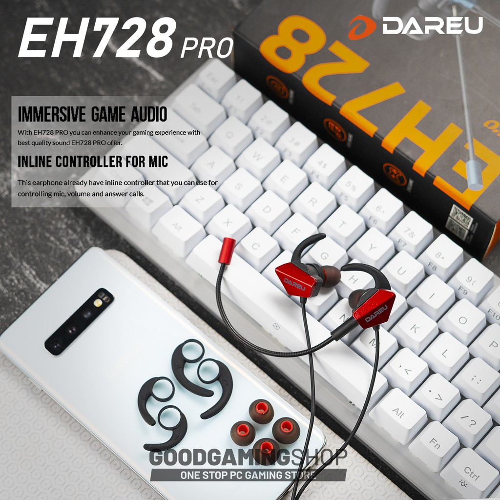 DAREU EH-728 / EH728 PRO - Gaming Earphone