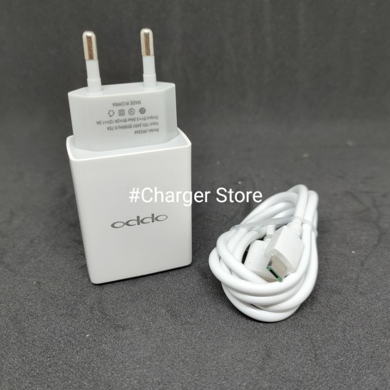 Charger Oppo 10W Kabel Micro USB Fast Charging ORIGINAL