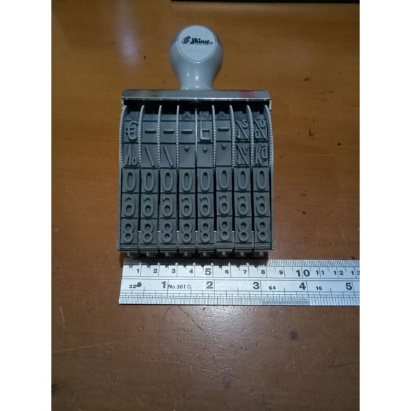 

Stempel Angka Shiny N-08 Angka 8 Digit 11mm