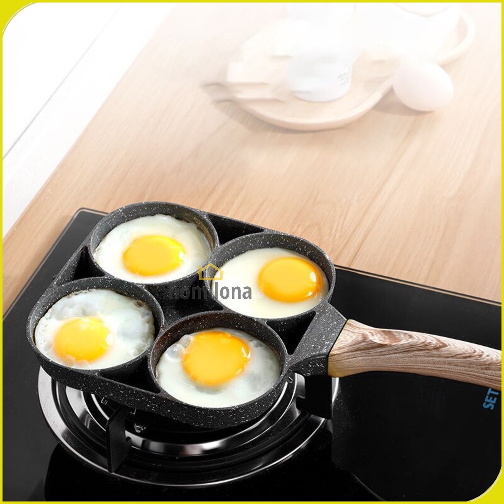 Teflon Panci Telur Omelet Egg Fyring Pan Non-stick - Jianbaoyuan JBY-257 - Black