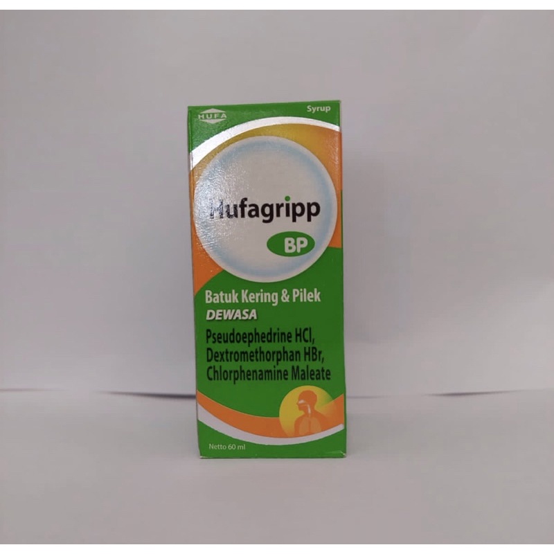 

Hufagripp BP Sirup 60 ml ( Hijau )