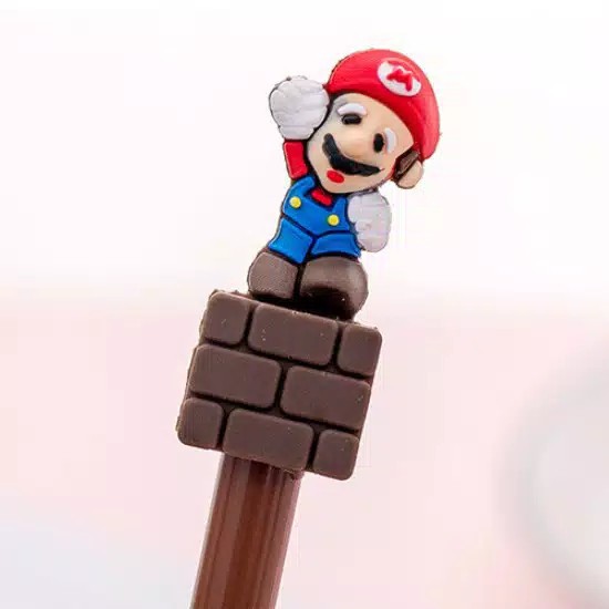 

EDW P266 Pulpen Pena Fancy Cair Motif Super Mario Bross Pulpen Supermario